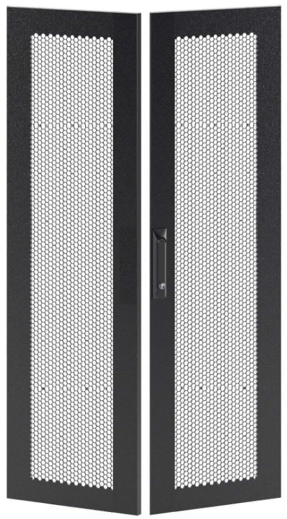 

Дверь двустворчатая перфорированная DKC RBITCPMD1860 для IT-CQE 1800 x 600 RAL9005, "RAM Block", RBITCPMD1860