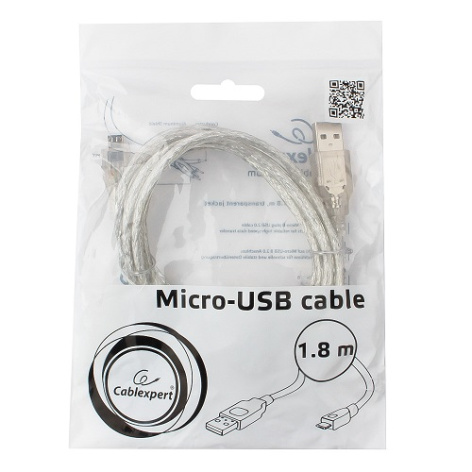 фото Кабель интерфейсный USB 2.0 Cablexpert CCP-mUSB2-AMBM-6-TR в Уфе
