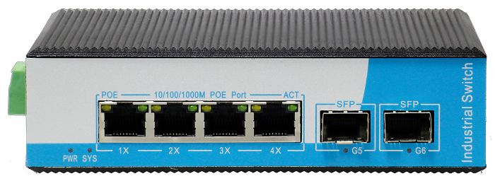 

Коммутатор GIGALINK GL-SW-G205-4PSG(BT) L2 уровня на 4 порта 10/100 / 1000M PoE с поддержкой IEEE802.3 af / at и BT 60Вт, 2-гигабитных SFP, GL-SW-G205-4PSG(BT)