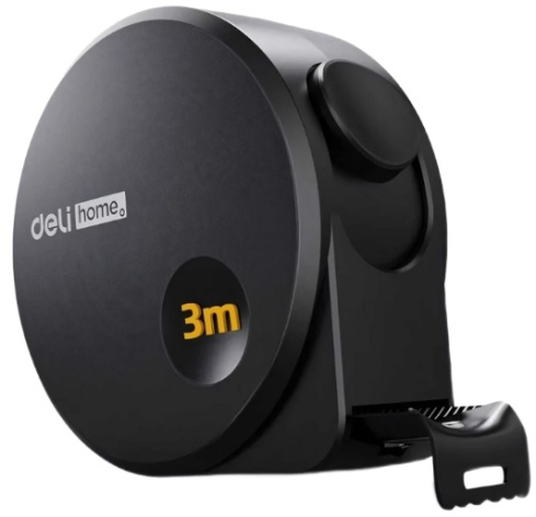 Изображение товара Строительная рулетка Deli HT8316 3м из стали с покрытием Soft Touch