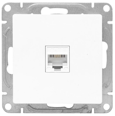 фото Розетка телефонная  EKF UP1-SOW-RJ11