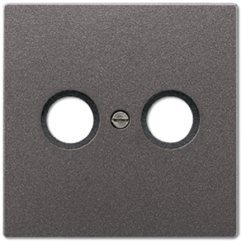 Изображение товара Накладка Jung AL2990TVAN для розетки серия LS 990 вертикальная и горизонтальная установка