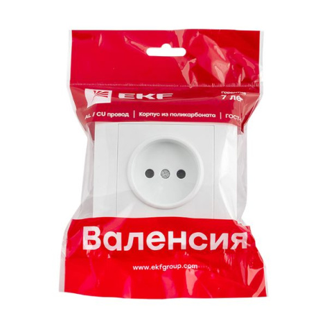 фото Розетка без заземления в сборе EKF EWR10-022-10 в Омске