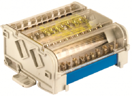 Изображение товара Блок распределительный DKC BD10072 2р 100А для DIN-рейки