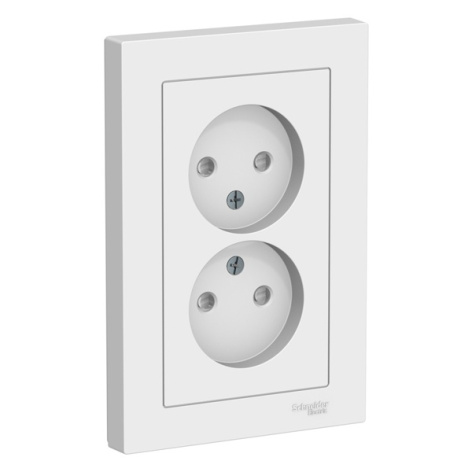 фото Розетка двухместная без заземления  Systeme Electric ATN001322 в Ростове-на-Дону