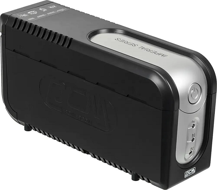

Источник бесперебойного питания Powercom IMP-625AP 507304 Imperial UTP, 625VA/375W, RJ-45, RJ-11, USB, Hot Swap, LED, 5 х IEC-320 С13, IMP-625AP