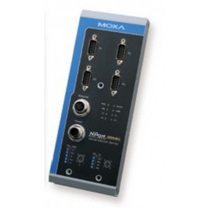 

Сервер MOXA NPort 5450AI-M12 4-port 3 in 1 Device Server w/ M12 Connector (Ethernet, power input), NPort 5450AI-M12