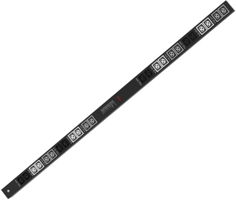 

Блок розеток RAKTEK RTP3M3242 верт.размещ. 42xC13/C19 лок.изм.по вводу, RTP3M3242