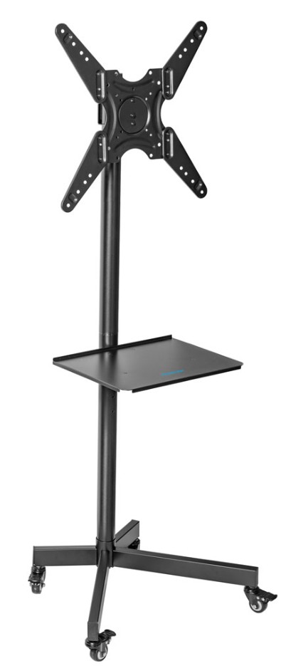 

Стойка Kromax OMEGA-16 90665 для телевизора черный 26"-60" макс.35кг напольный поворот и наклон, OMEGA-16