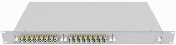 фото Кросс оптический стоечный  TopLAN КРС-Top-1U-32LC/U-OM2-GY в Уфе