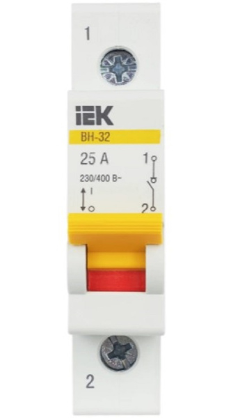 фото Выключатель нагрузки IEK MNV10-1-025 в Уфе