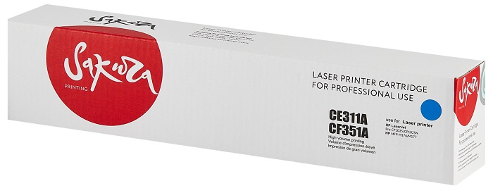 

Картридж Sakura CE311A/CF351A для HP LaserJet Pro CP1025, M175A/ M177fw/ M275, синий, 1000 к., CE311A/CF351A