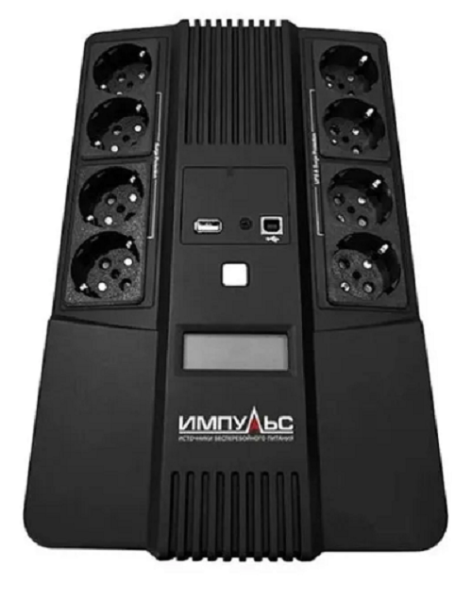 Изображение товара Источник бесперебойного питания ИБП ИМПУЛЬС МАСТЕР 1000