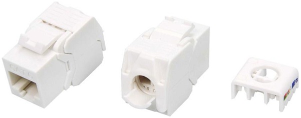 

Вставка Hyperline KJ8-8P8C-C6-180-TLS-WH Keystone Jack RJ-45(8P8C), категория 6, тип 180 градусов, Toolless, белая, KJ8-8P8C-C6-180-TLS-WH
