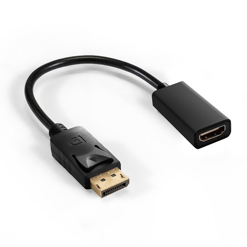 

Кабель-переходник DisplayPort-HDMI Exegate EX-DPM-HDMIF-0.1 EX294706RUS (20M/19F, 0,1м), EX-DPM-HDMIF-0.1