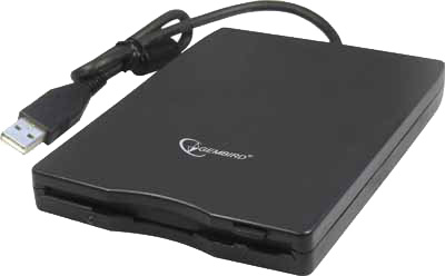 

Дисковод FDD внешний Gembird FLD-USB Black, USB 2.0, FLD-USB
