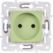 фото Розетка без заземления IEK SK-R13-10-K06