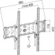 фото Кронштейн настенный Kromax FLAT-4