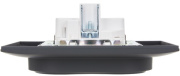 фото Розетка двухместная с заземлением IEK SK-R24-16-K53-F