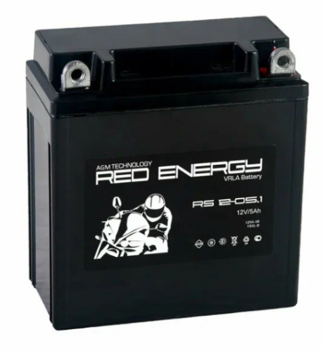 Изображение товара Delta RS 1205.1 аккумулятор для мотоциклов 12В 5 Ач Болт