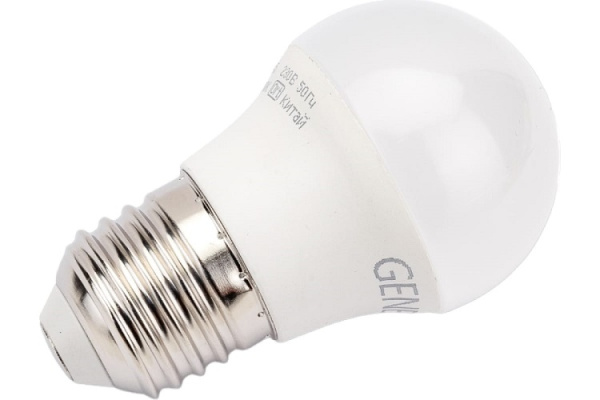 фото Лампа светодиодная GENERICA LL-G45-08-230-65-E27-G в Казани