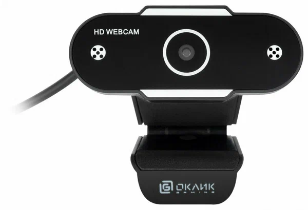 

Веб-камера Oklick OK-C012HD черный 1Mpix (1280x720) USB2.0 с микрофоном 1455503, OK-C012HD