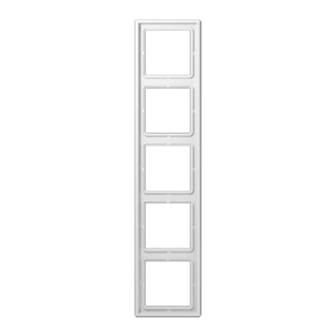 Изображение товара Рамка Jung LS985WW для электросистем 5 постов белая