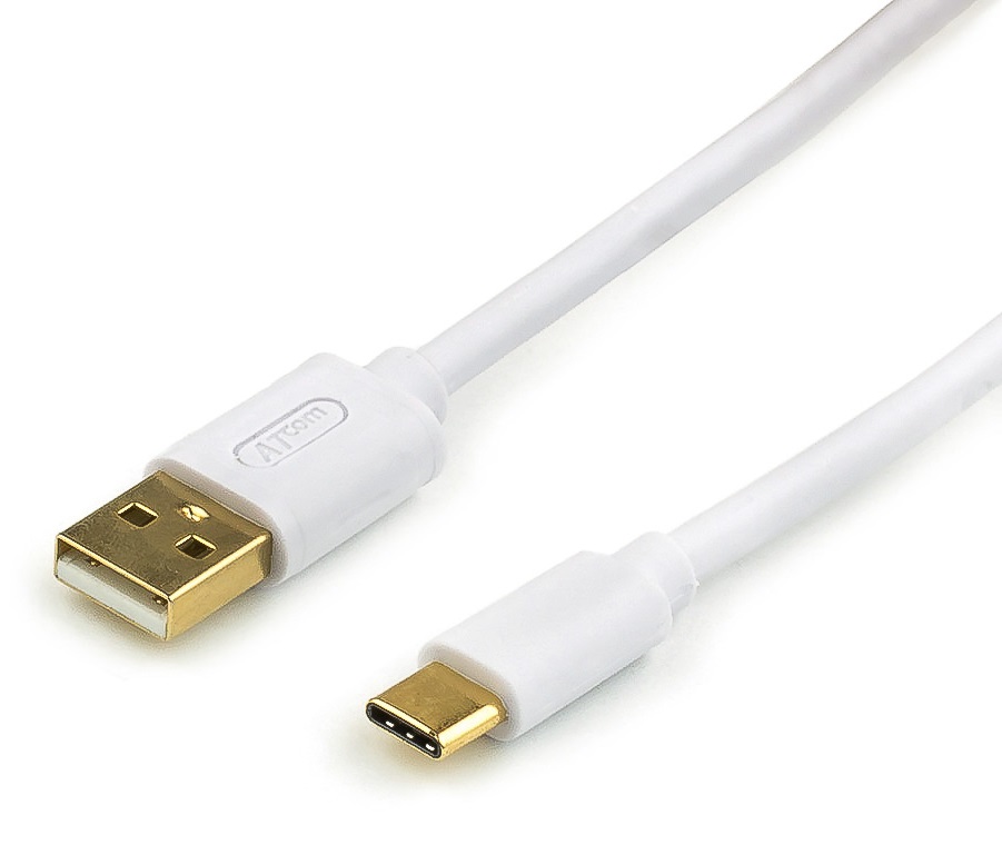 

Кабель Atcom AT2774 Type-C/USB, 0.8 m, блистер, AT2774