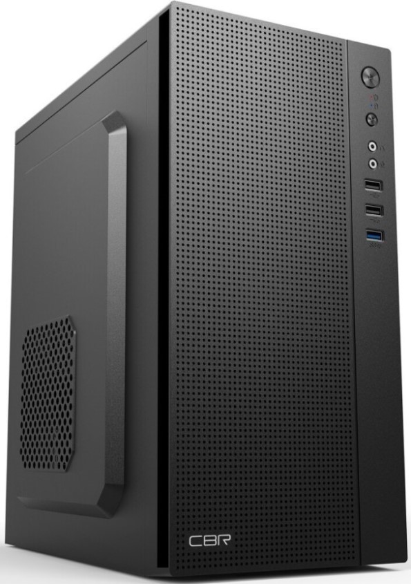 

Корпус mATX CBR MX12 черный, без БП, USB 3.0, 2*USB 2.0, audio, MX12