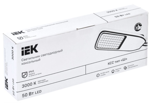 фото Светильник светодиодный консольный IEK LDKU1-1004-050-3000-K03 в Перми