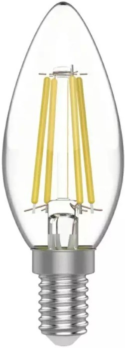 

Лампа Gauss 1031115 Basic Filament свеча 4,5W 400lm 2700К Е14 LED, 1031115