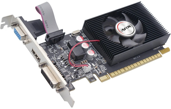 фото Видеокарта Afox nVidia GeForce GT 420, 1 ГБ DDR3, [AF420-1024D3L6]