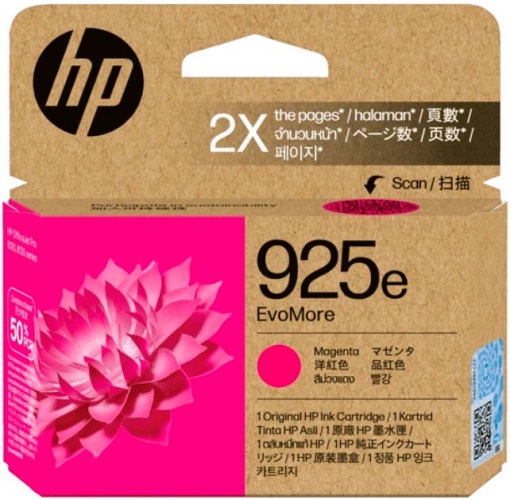 

Картридж HP 4K0W1PE G25e EvoMore Magenta (for HP OfficeJet Pro 8123), 4K0W1PE