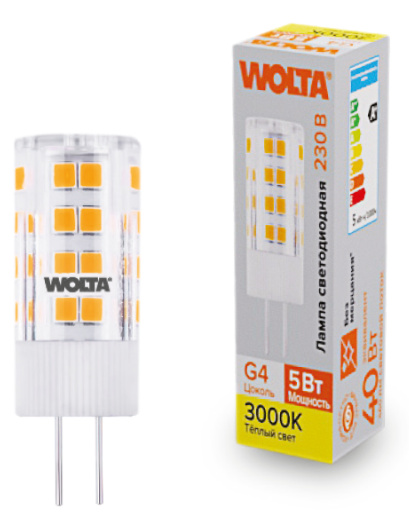 фото Лампа светодиодная WOLTA WSTD-JC-220V5W3KG4-C в Самаре