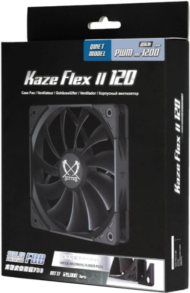 фото Вентилятор для корпуса Scythe KazeFlex II 120 в Казани