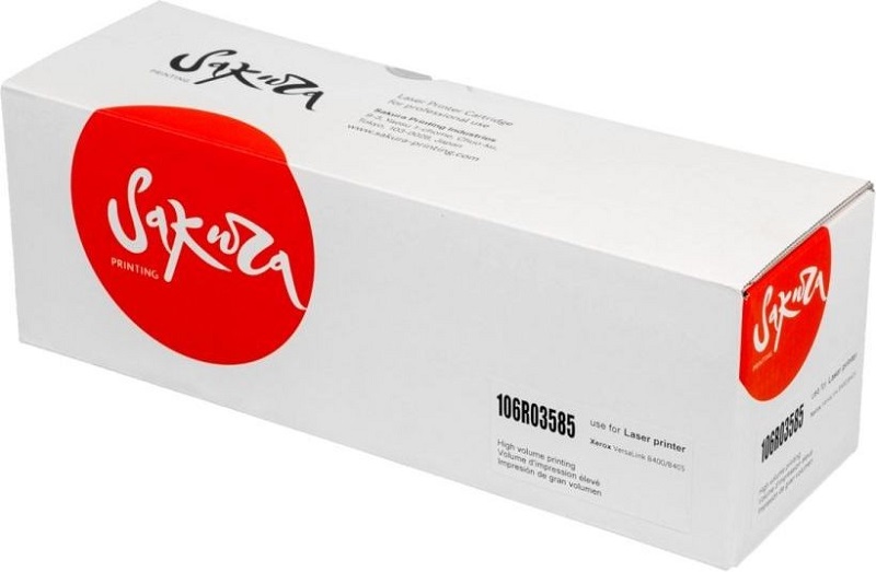 

Картридж Sakura SA106R03585 для Xerox VersaLink B400/B405, черный, 24600 к., SA106R03585