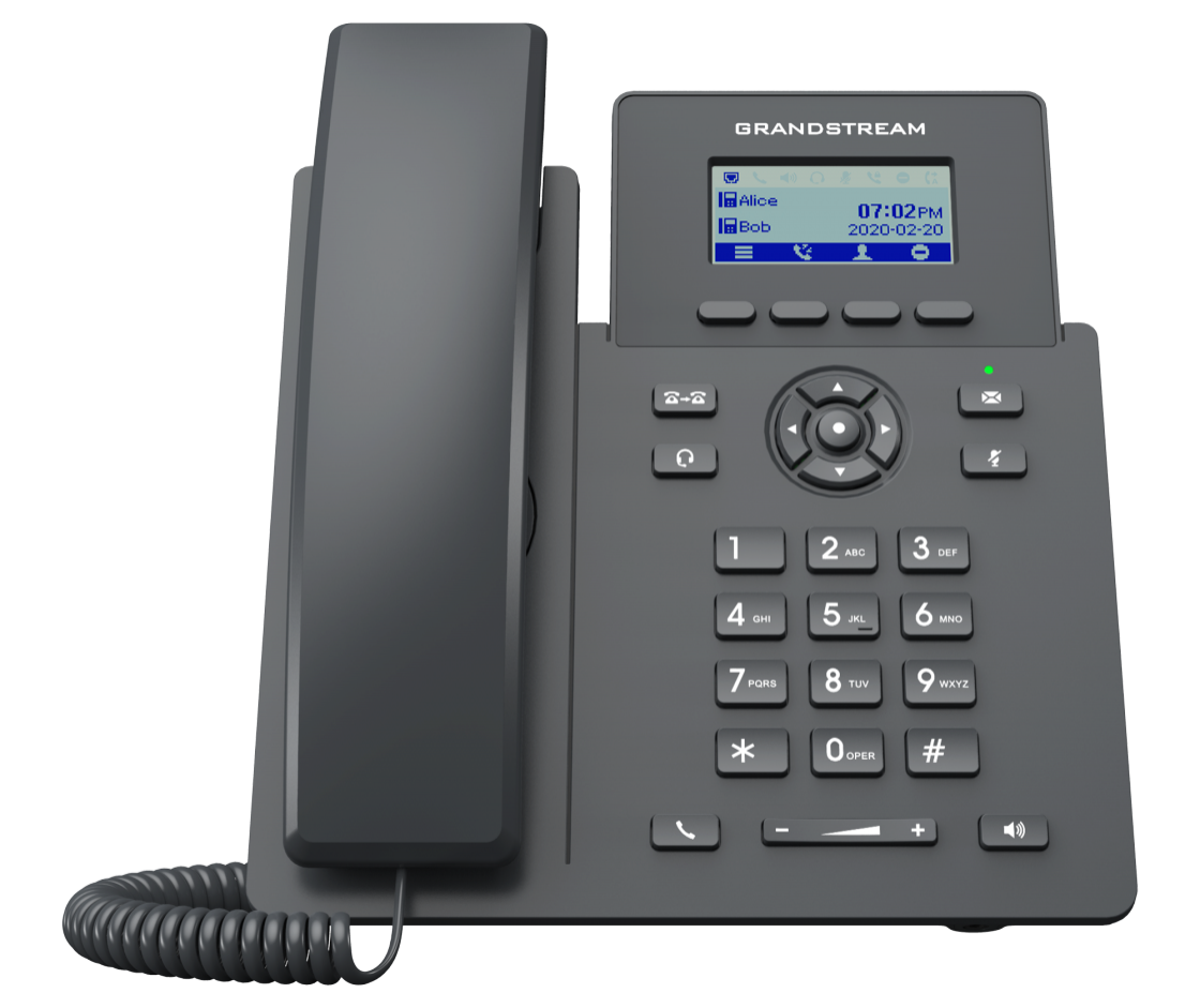 

Телефон VoiceIP Grandstream GRP-2601 2 SIP аккаунта, 2 линии 10/100, дисплей 2,21"(132x48), б/п в комплекте, GRP-2601
