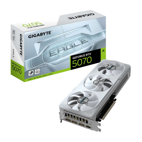 фото Видеокарта GIGABYTE GeForce RTX 5070 EAGLE OC ICE SFF (GV-N5070EAGLEOC ICE-12GD) в Перми