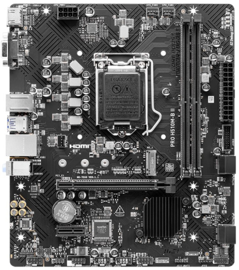 фото Материнская плата mATX MSI PRO H510M-B II в Перми