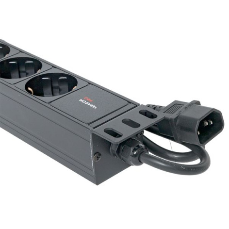 фото Блок розеток 19", 9 розеток EKF TRP-HPD-10A-9SH-2MC14 в Самаре
