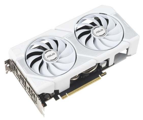 фото Видеокарта ASUS GeForce RTX 5060 TI DUAL OC WHITE (DUAL-RTX5060TI-O8G-WHITE) в Омске