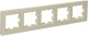 фото Рамка пятерная  IEK BR-M52-51-K10 в Казани