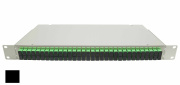 фото Кросс оптический стоечный TELCORD КСу-32-1U 32-LC/MM-d-128-LC/UPC-MM50-4-КУ-BK