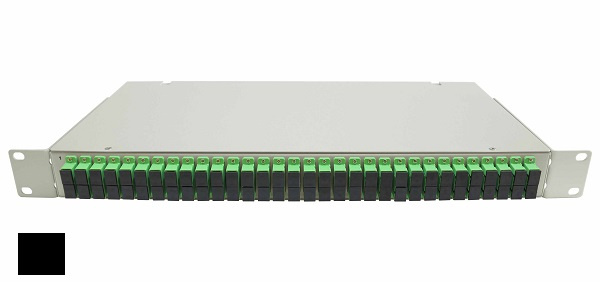 фото Кросс оптический стоечный 19" стационарный 1U TELCORD КСу-32-1U 32-LC/MM-d-128-LC/UPC-MM50-4-КУ-BK в Казани