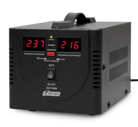 Изображение товара Стабилизатор Powerman AVS 500D