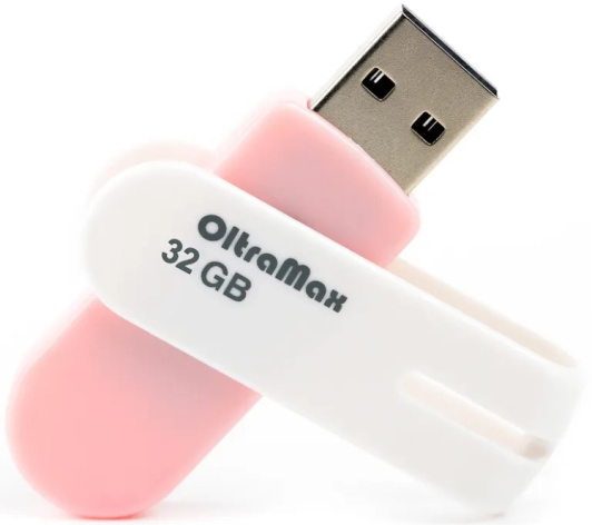 Изображение товара Накопитель USB 2.0 OltraMax OM-32GB-220-Pink яркий стильный флешка