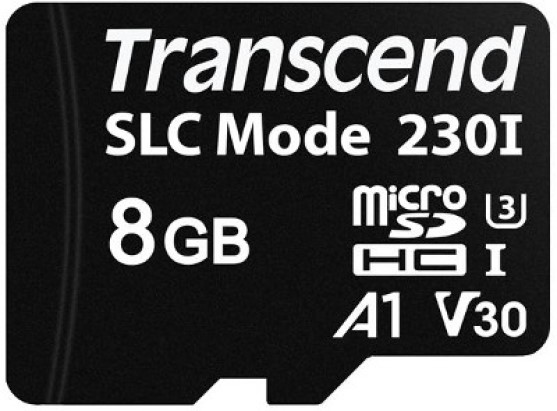 

Карта памяти 8GB Transcend TS8GUSD230I microSDHC/TransFlash Class 10/UHS-I U1 Industrial 230i, TS8GUSD230I