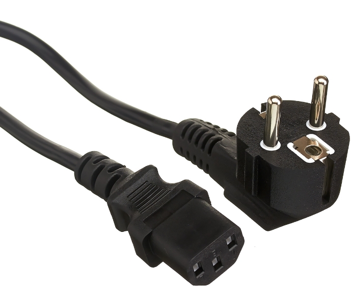 

Кабель питания Exegate Special PC-3S ES281000RUS евровилка угловая Schuko->C13, 3*0.5mm2, CCA, черный, 3м, Special PC-3S