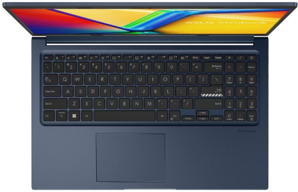 фото Ноутбук ASUS VivoBook X1504VA-BQ4059 15.6" (Intel Core 3, 16Гб DDR5, SSD 512 Гб, , Без ОС) Синий [90NB13Y1-M03UC0]