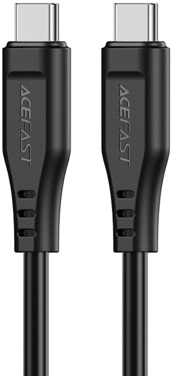 

Кабель ACEFAST C3-03 USB Type-C/USB Type-C, 1.2м, для подзарядки/передачи данных, чёрный, C3-03